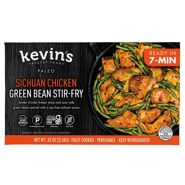 Kevin's Sichuan Chicken With Green Beans, 32 oz