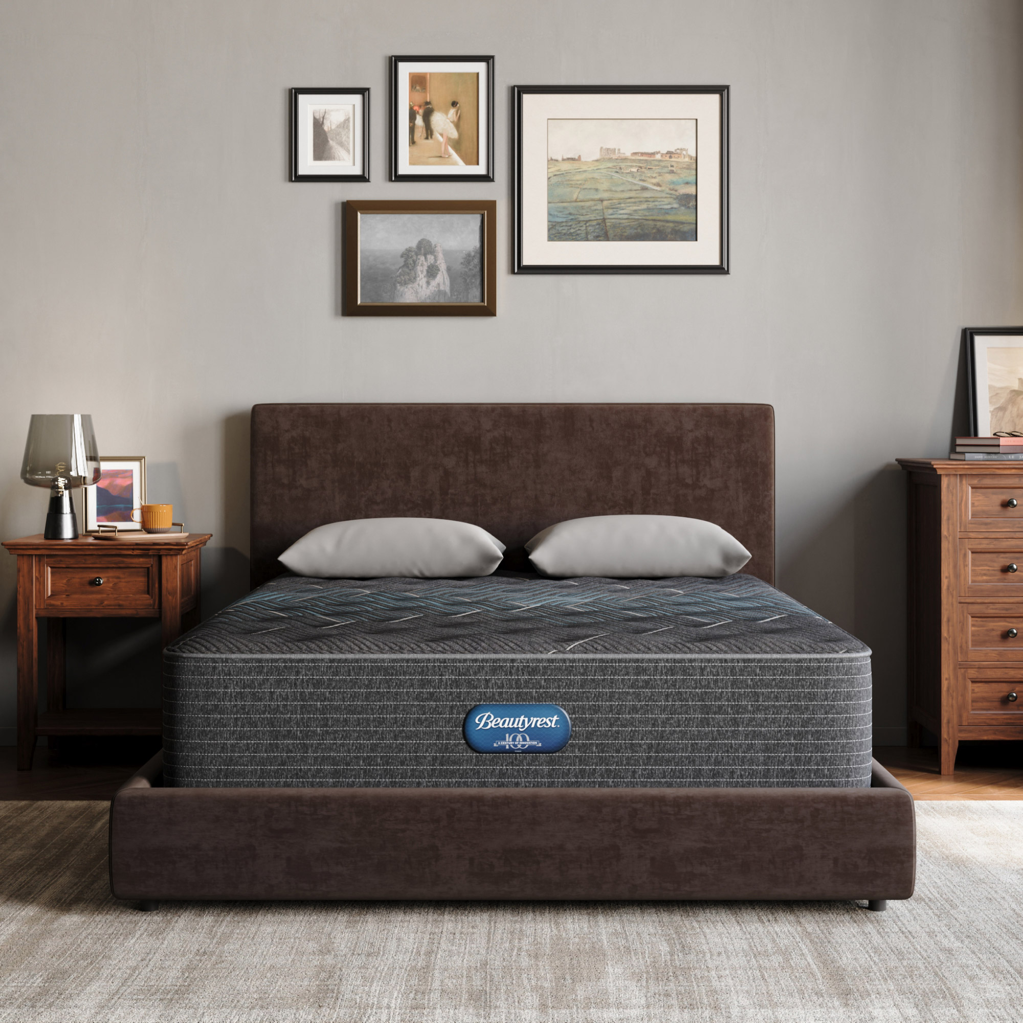 Beautyrest 14 5 Silver Hybrid Dualcool Plush Mattress