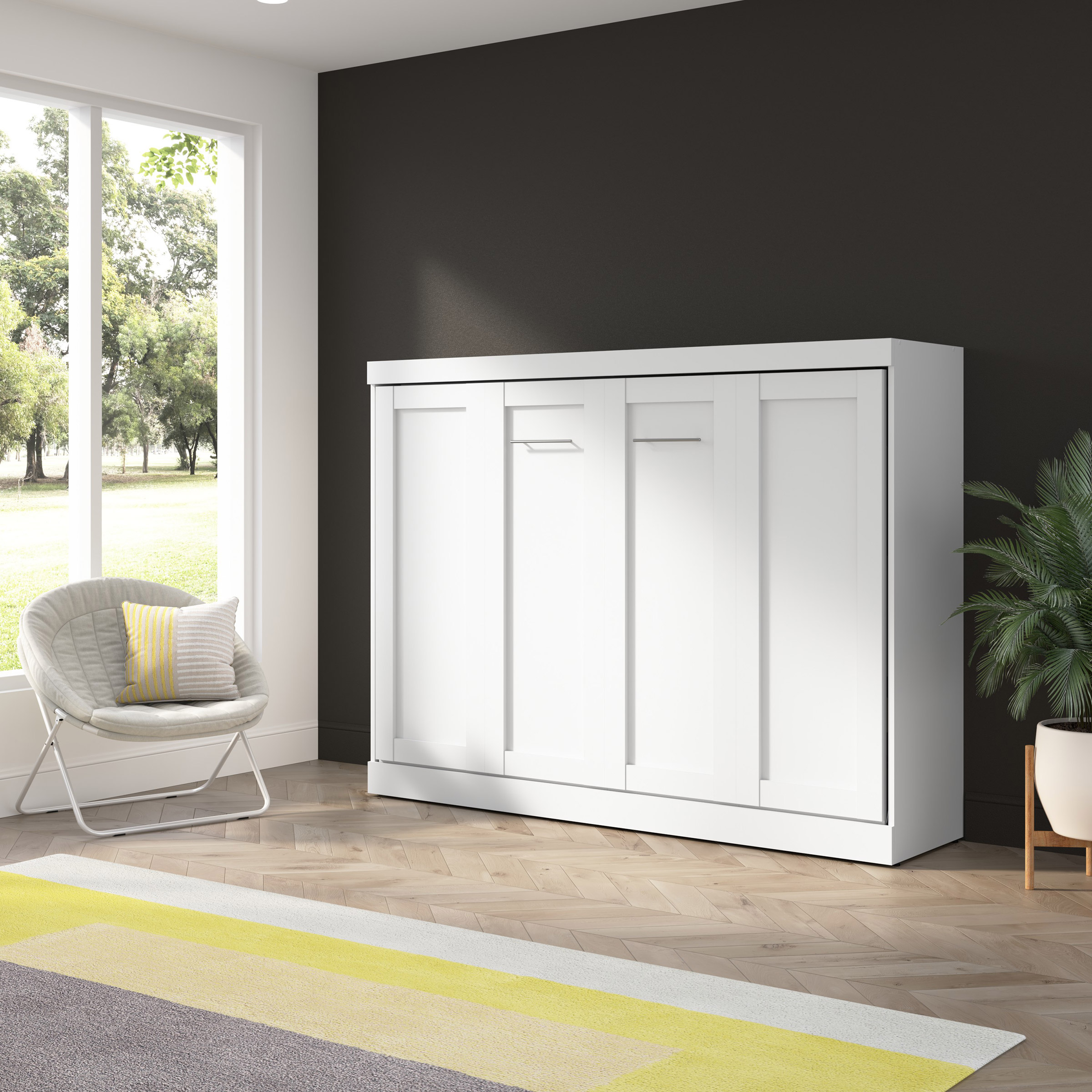 Oasis Horizontal Murphy Bed, Full Size | Costco