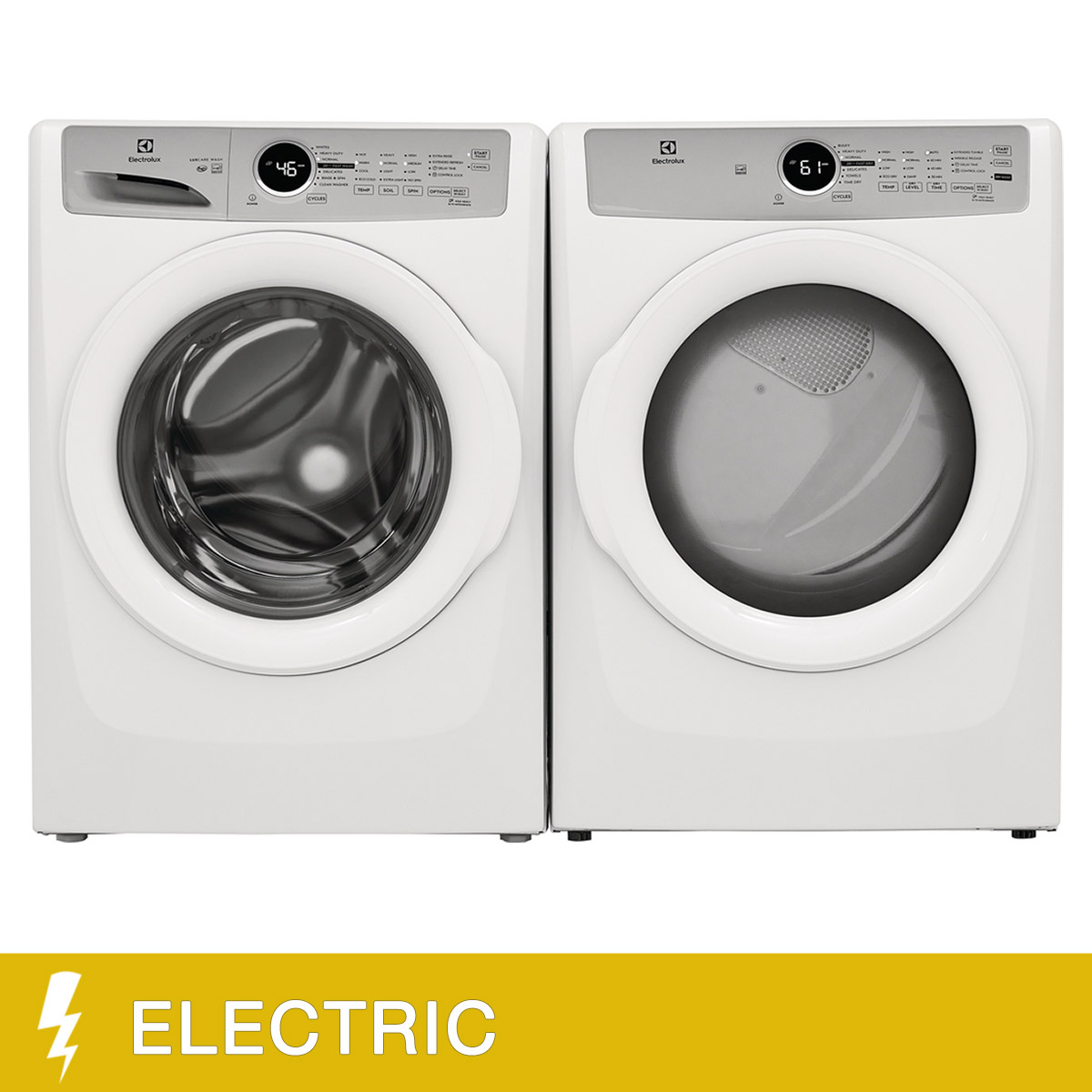 3 Series Laundry Bundle 5.1 cu ft. Front Load Washer and 8.0 cu ft. Electric Dryer Electrolux