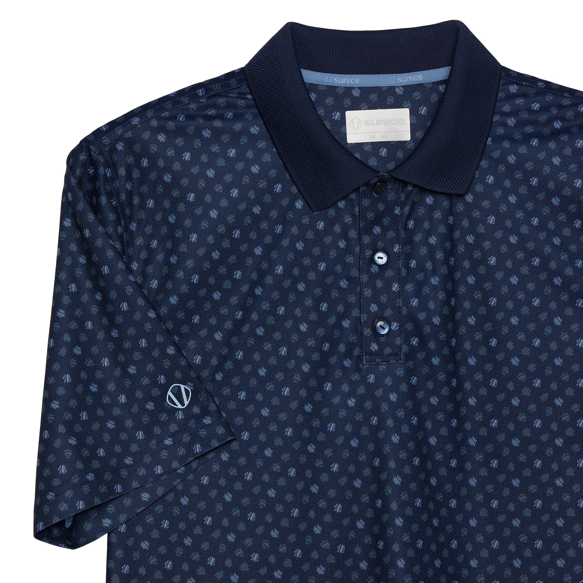SUNSEA 19SS SNM BLUE POLO (ブラック) SUNSEA 19SS SNM BLUE POLO (ブラック) SUNSEA 19SS SNM BLUE