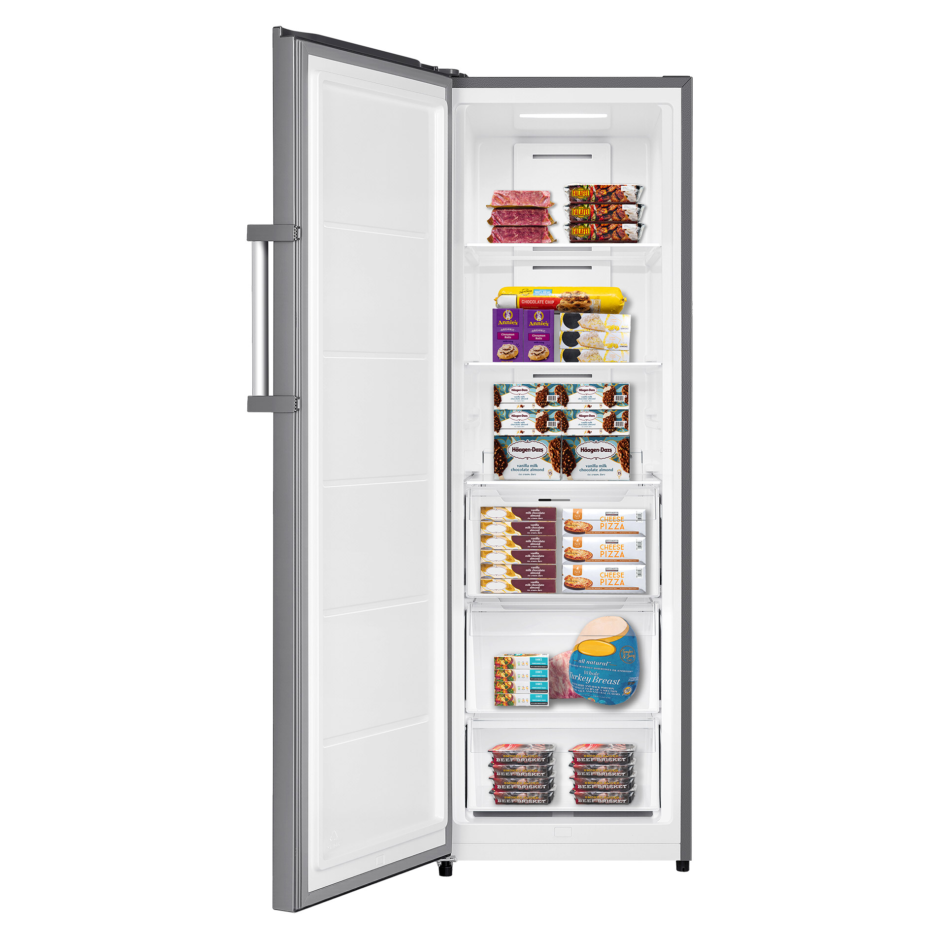 Hisense 22 in. 10.2 cu ft. Stainless Look Convertible Upright