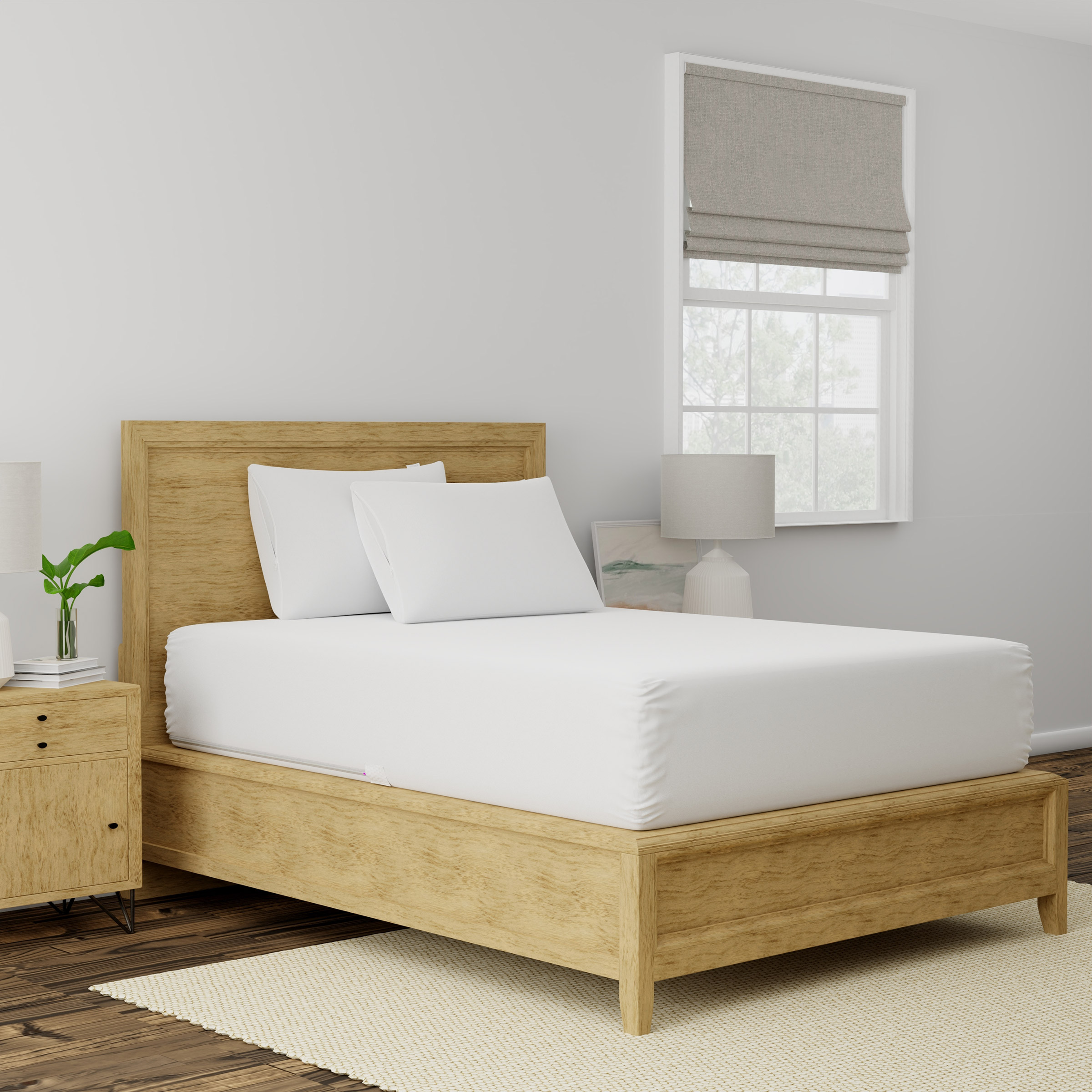 AllerEase Ultimate Cotton Mattress and Pillow Protector Bed Bundle