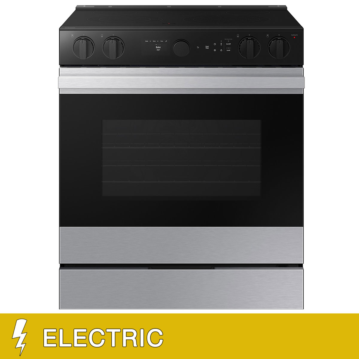 Samsung Bespoke 6.3 cu. ft. Smart Slide-in ELECTRIC Range with 2.25