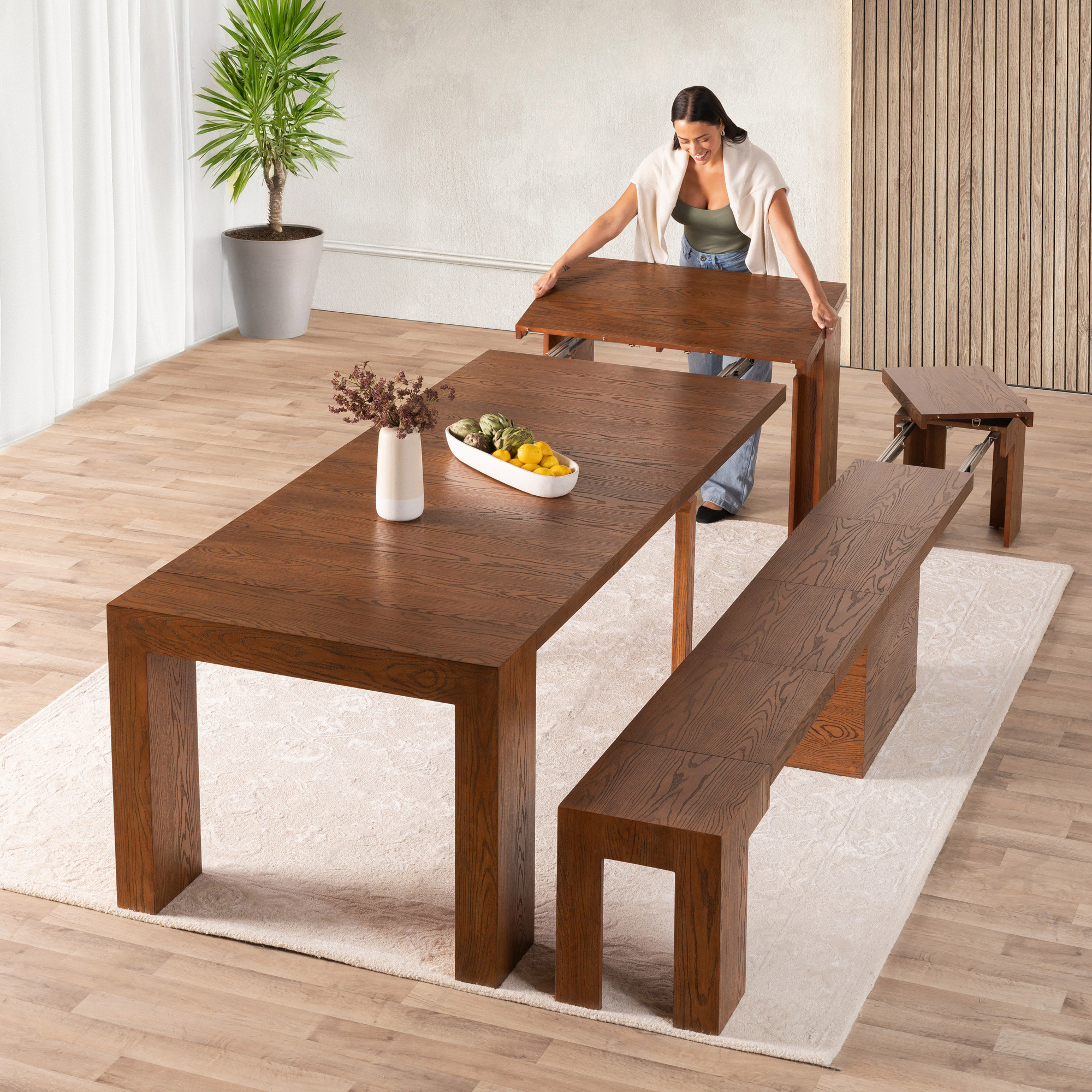 Transformer Table with Bench | Costco