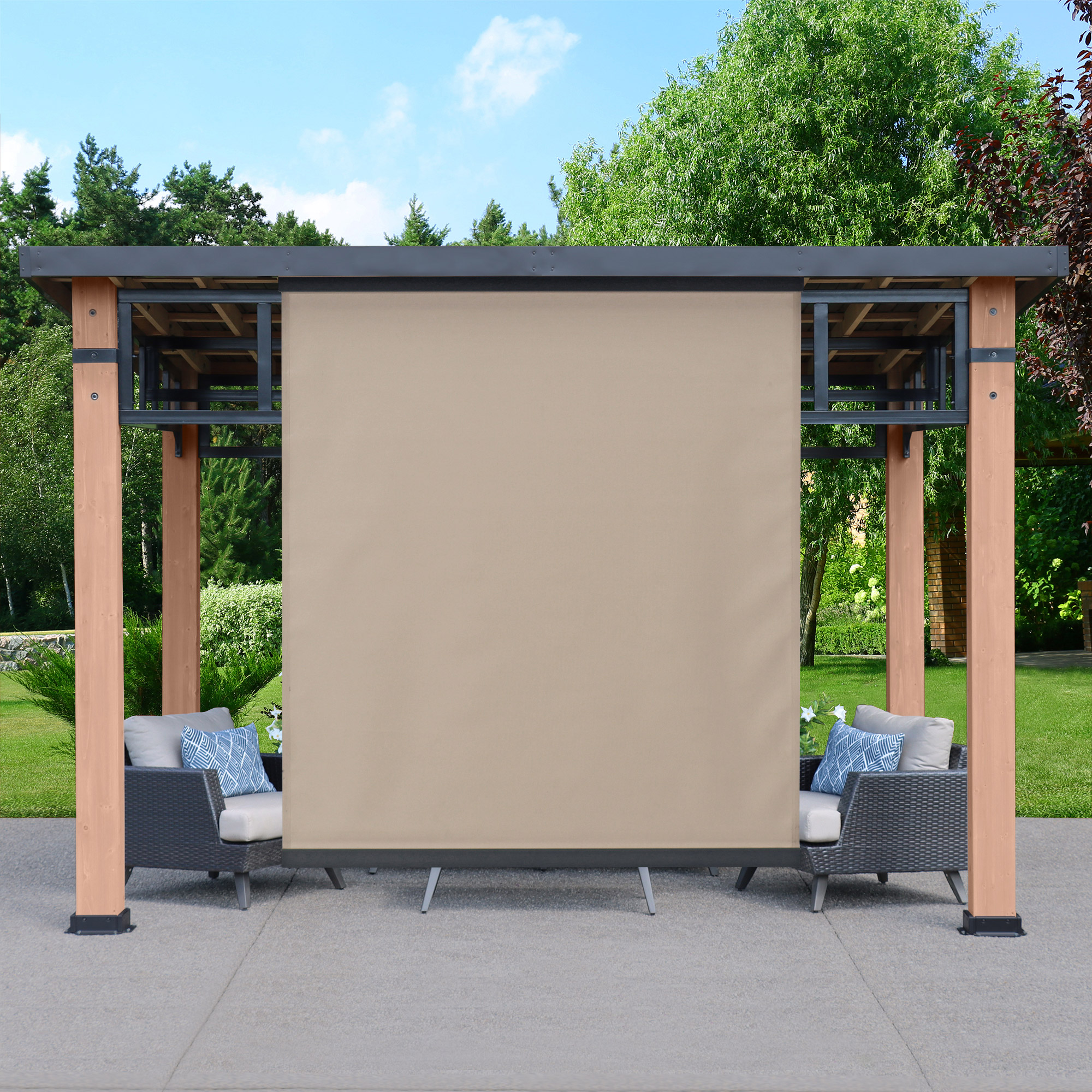 Yardistry Outdoor Roller Shade