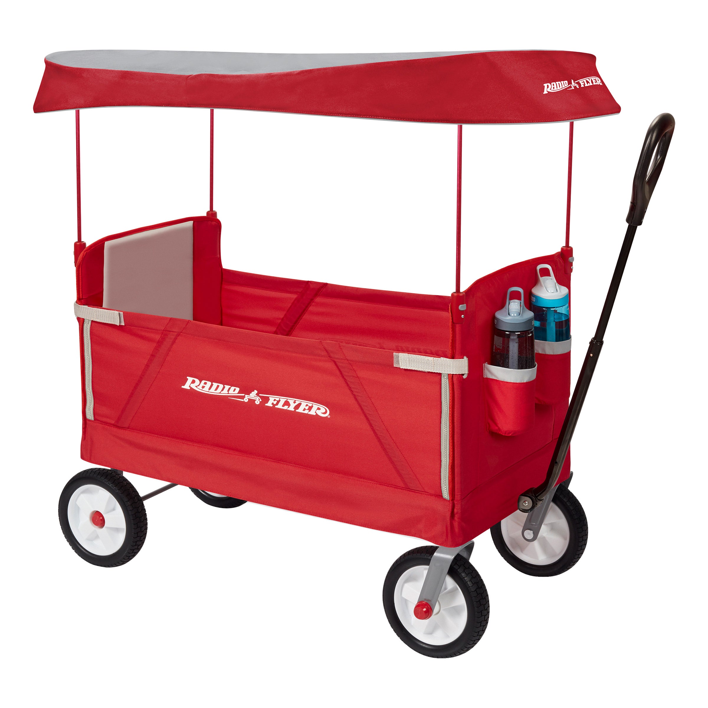 その他 Radio Flyer Wagon Canopy Radio Flyer Easy Folding All-Terrain Wagon with Canopy | Costco