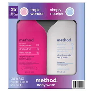 METHOD BODY WASH 2/28 FL OZ BOTTLES