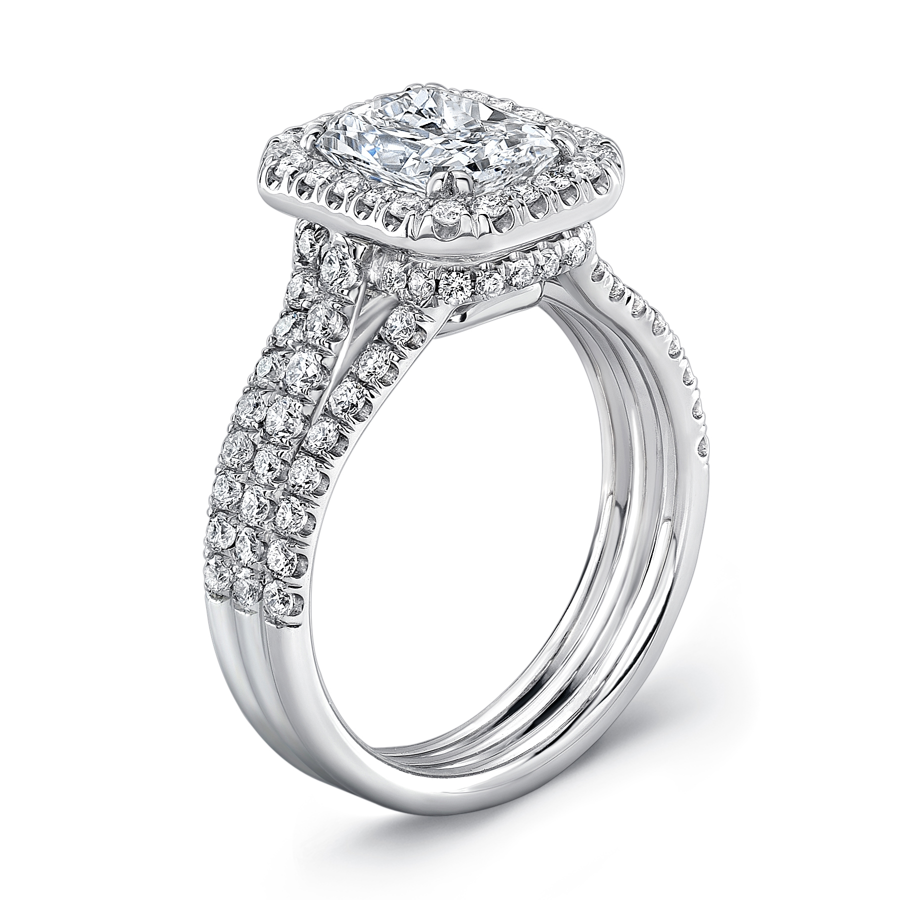 Rectangular Radiant Diamond Ring (2.46 ctw) | Costco