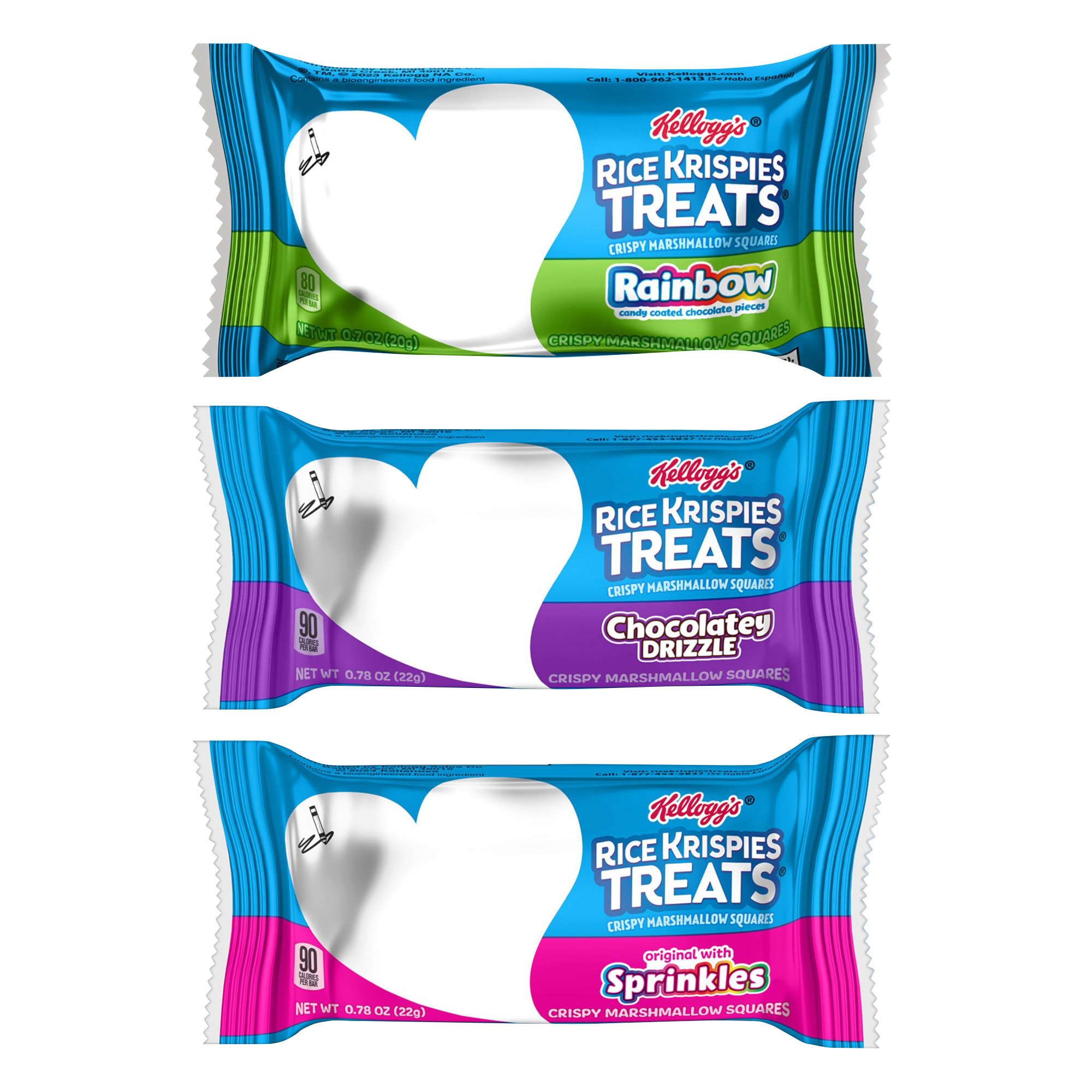 Kellogg's Rice Krispies Treats, Variety Pack, 60-count | Costco