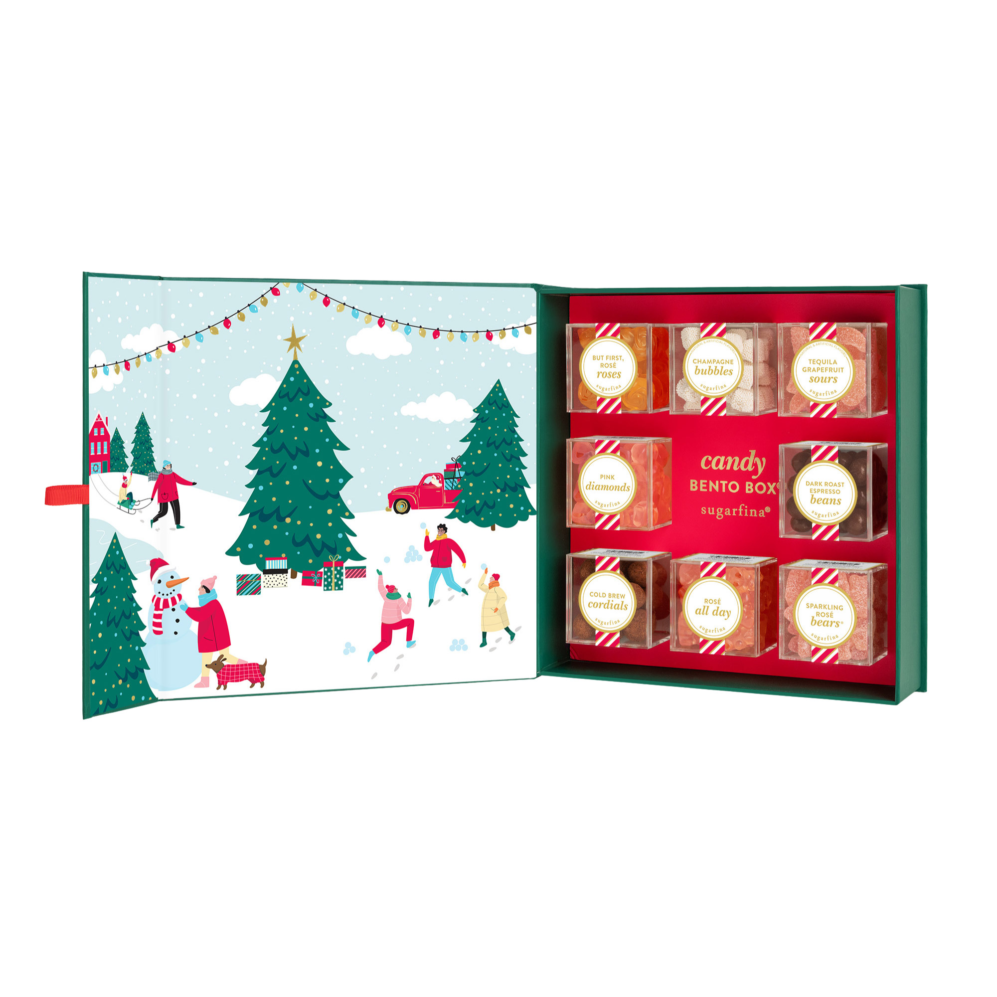 Sugarfina Winter Village and Nutcracker, 8 Piece Candy Bento Box 2