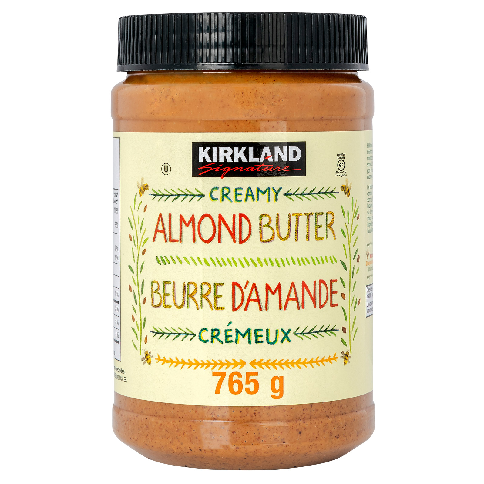 Kirkland Signature Creamy Almond Butter, 765 g