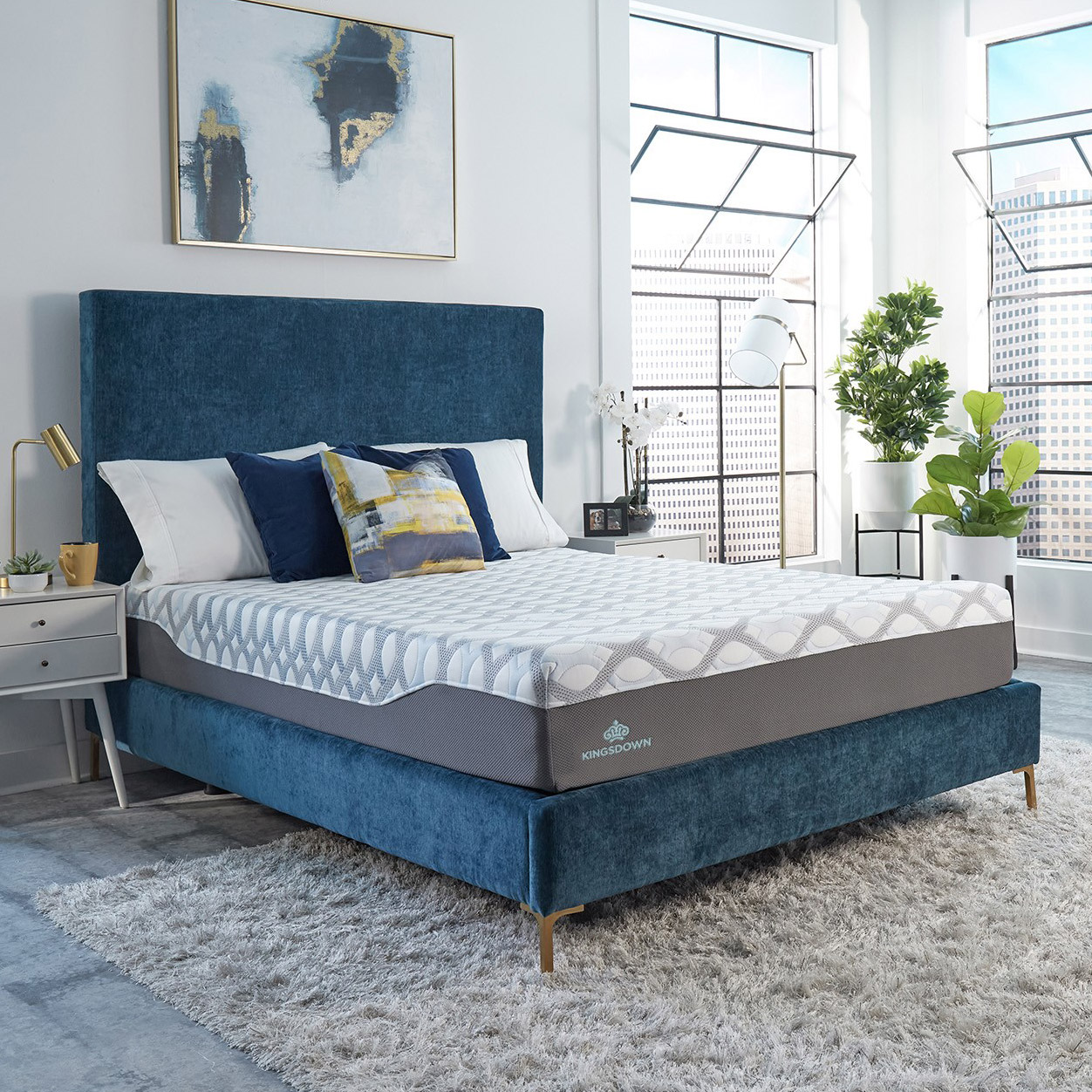 Kingsdown Luxury Cool 35.6 cm (14 in.) Medium Firm Foam Mattress