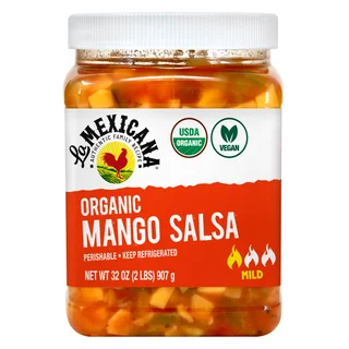 La Mexicana Organic Mango Salsa, 32 oz