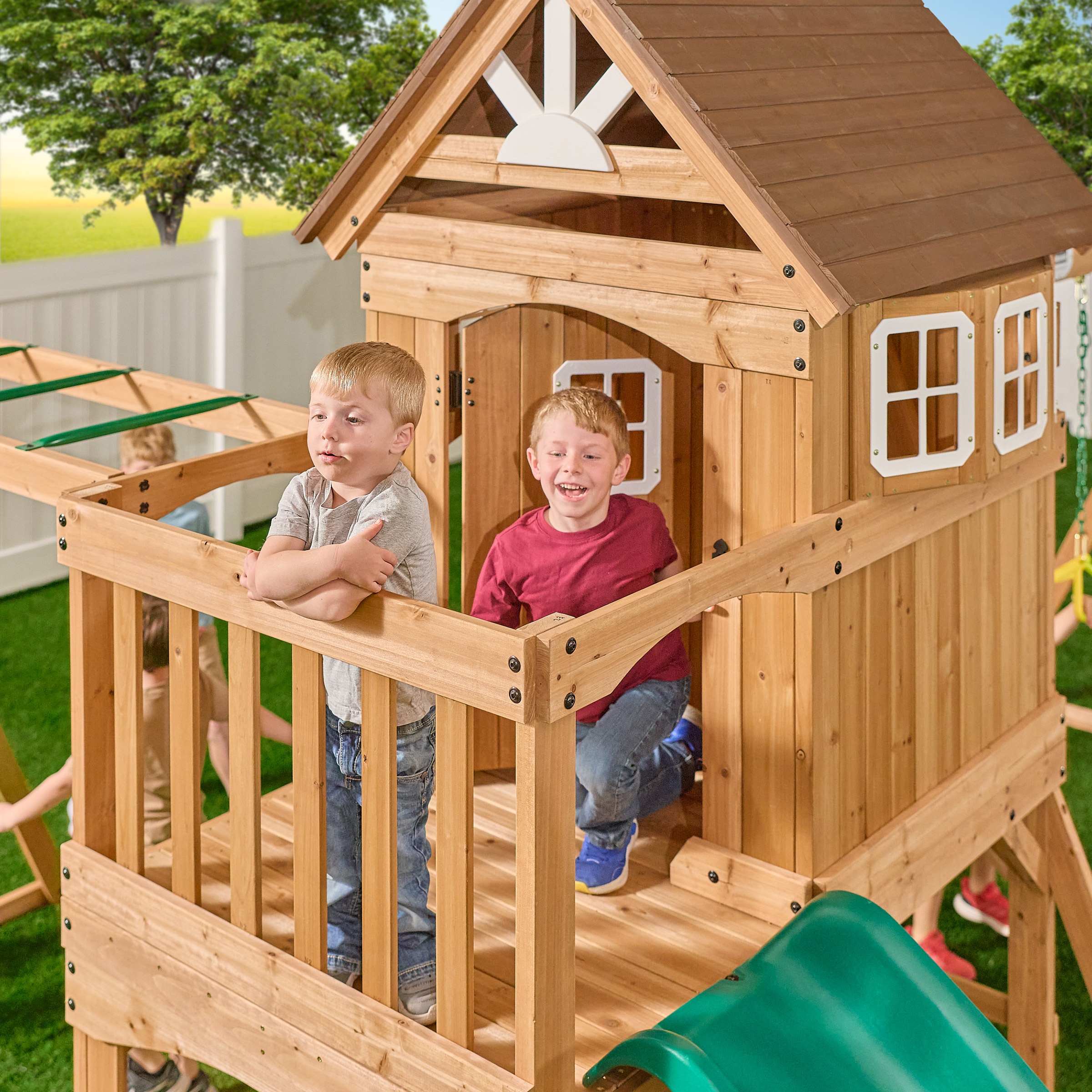 Backyard Discovery Edgewood Swing Set - Do It Yourself | Costco