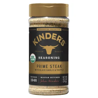 Kinder's Organic Prime Steak Seasoning, 10.5 oz