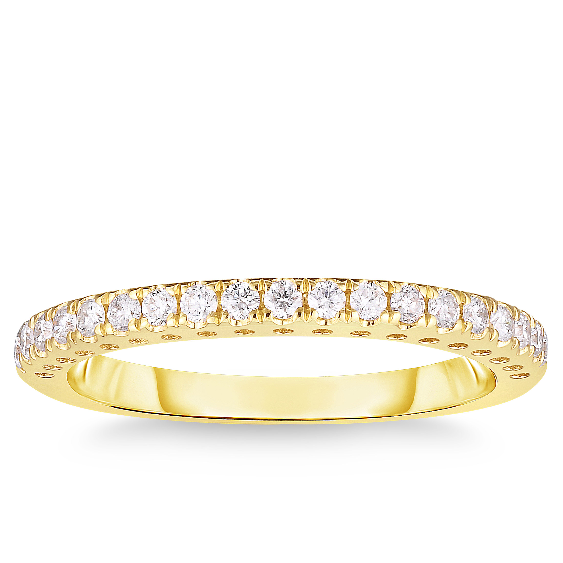 Round Brilliant 0.25 ctw VS2 Clarity  I Color Diamond Band