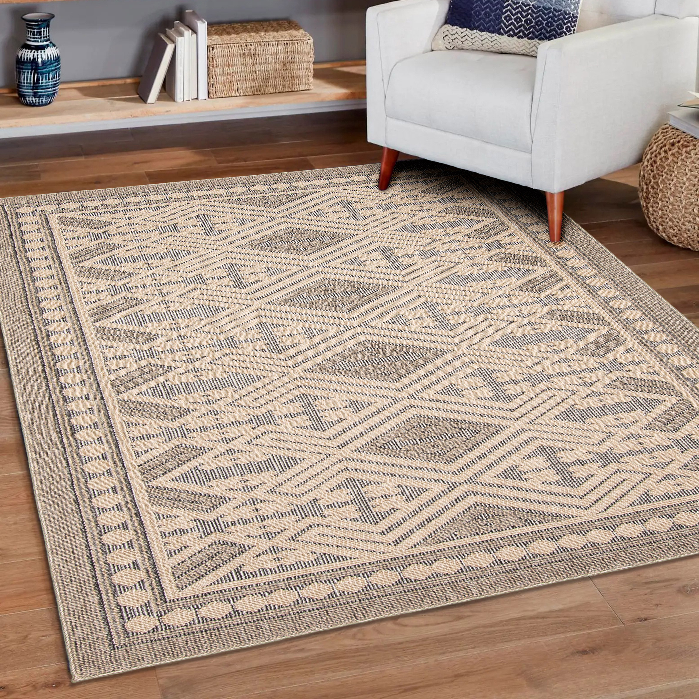 ECARPETGALLERY Symphony Collection Genoa Indoor Area Rug