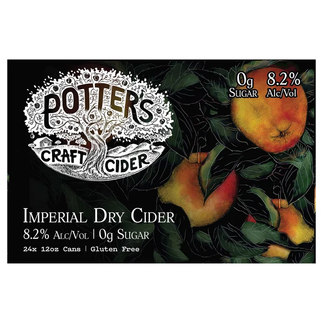 POTTER'S IMPERIAL DRY CIDER 24 / 12 OZ
