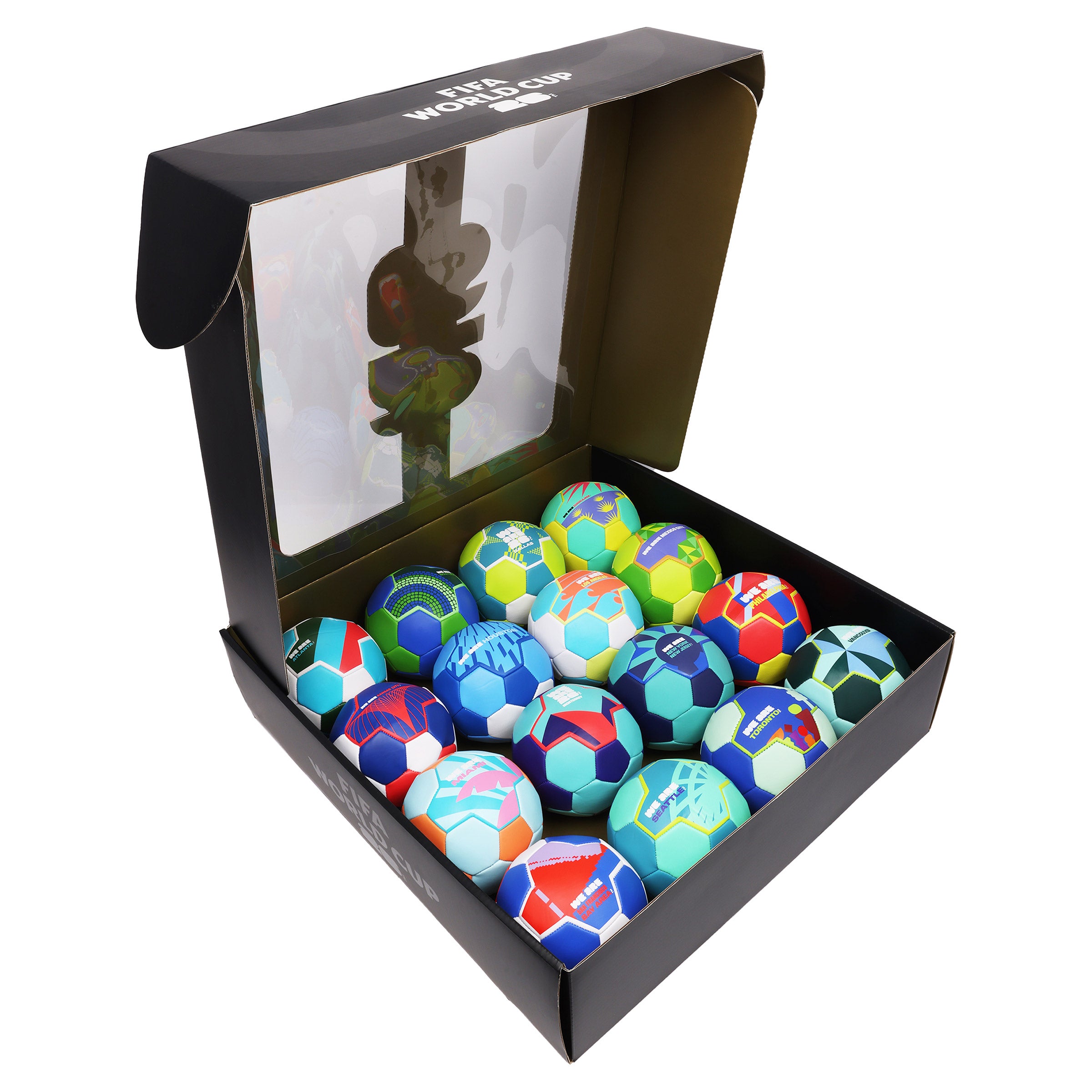 FIFA - Host Cities Soccer Ball Set, 16 pieces | Costco
