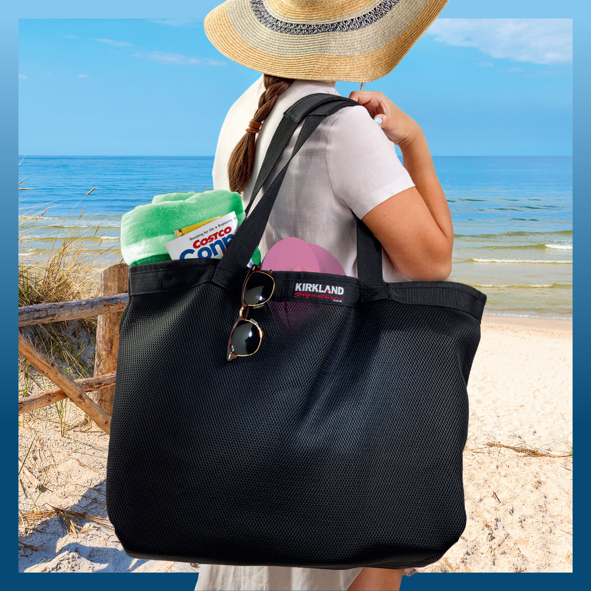 JS.WORKS MACHAKOS SISAL BIC TOTE ブラック Master-Piece