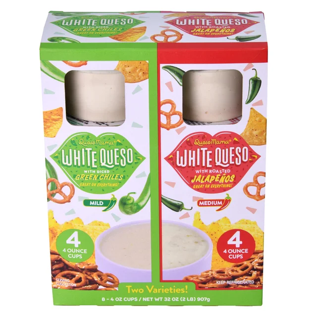 QUESO MAMA WHITE QUESO VARIETY 8/4 OZ