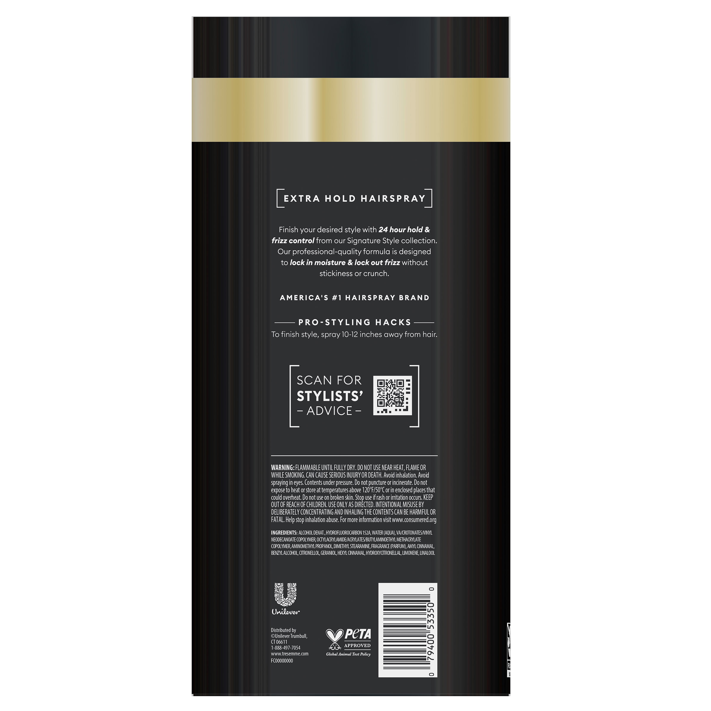 Tresemme Extra Hold Hair Spray, 16.5 oz, 2-pack | Costco