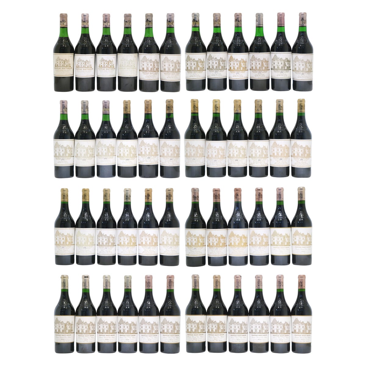 Chateau Haut Brion Vertical Collector's Set - 1970-2017, 48 Chateau Haut Brion Vertical Collector's Set - 1970-2017, 48