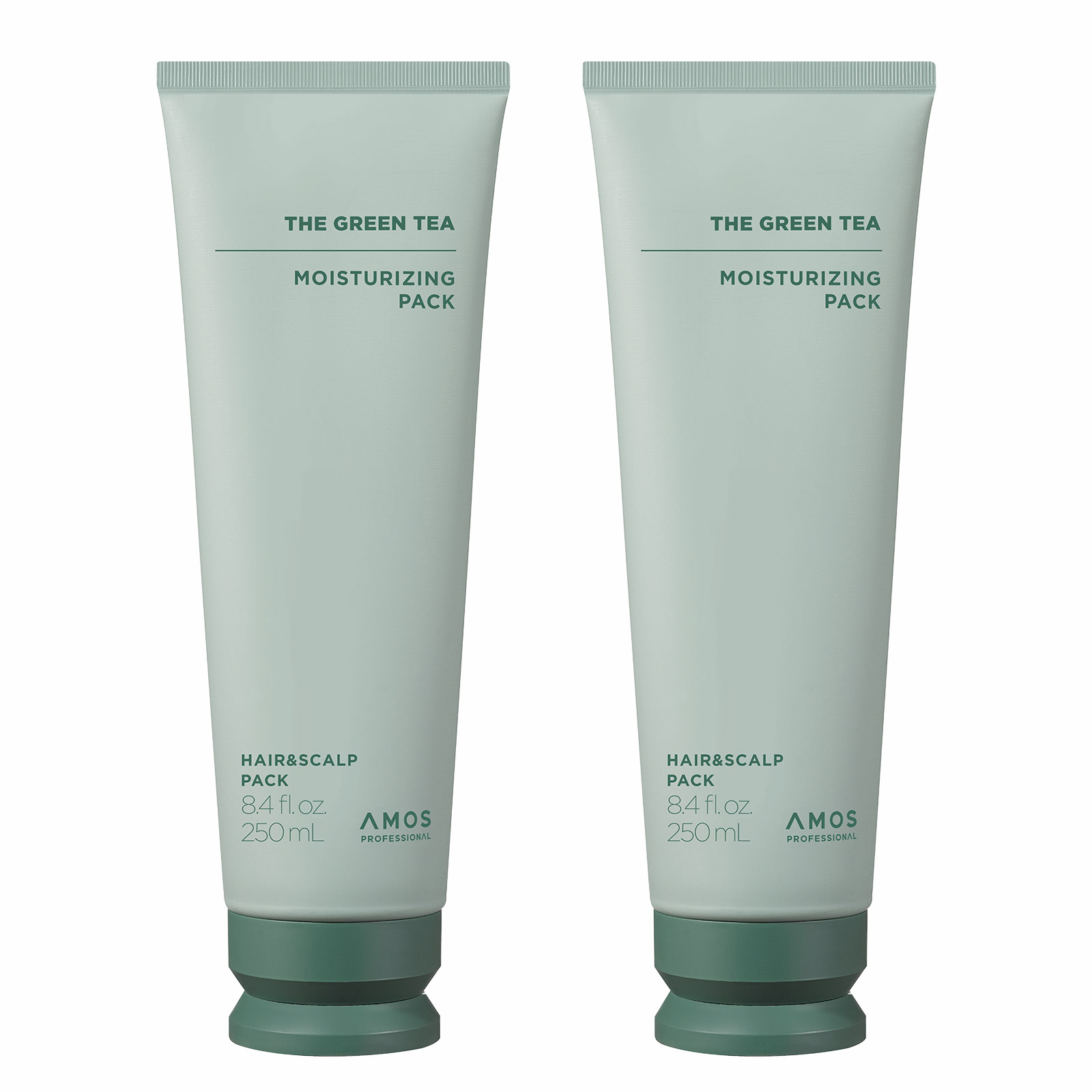 AMOS Professional The Green Tea Moisturizing Pack  8.4 fl oz  2-pack