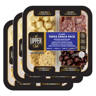 Upper Cut Curated Tapas Snack Pack, 4.65 oz, 3-count