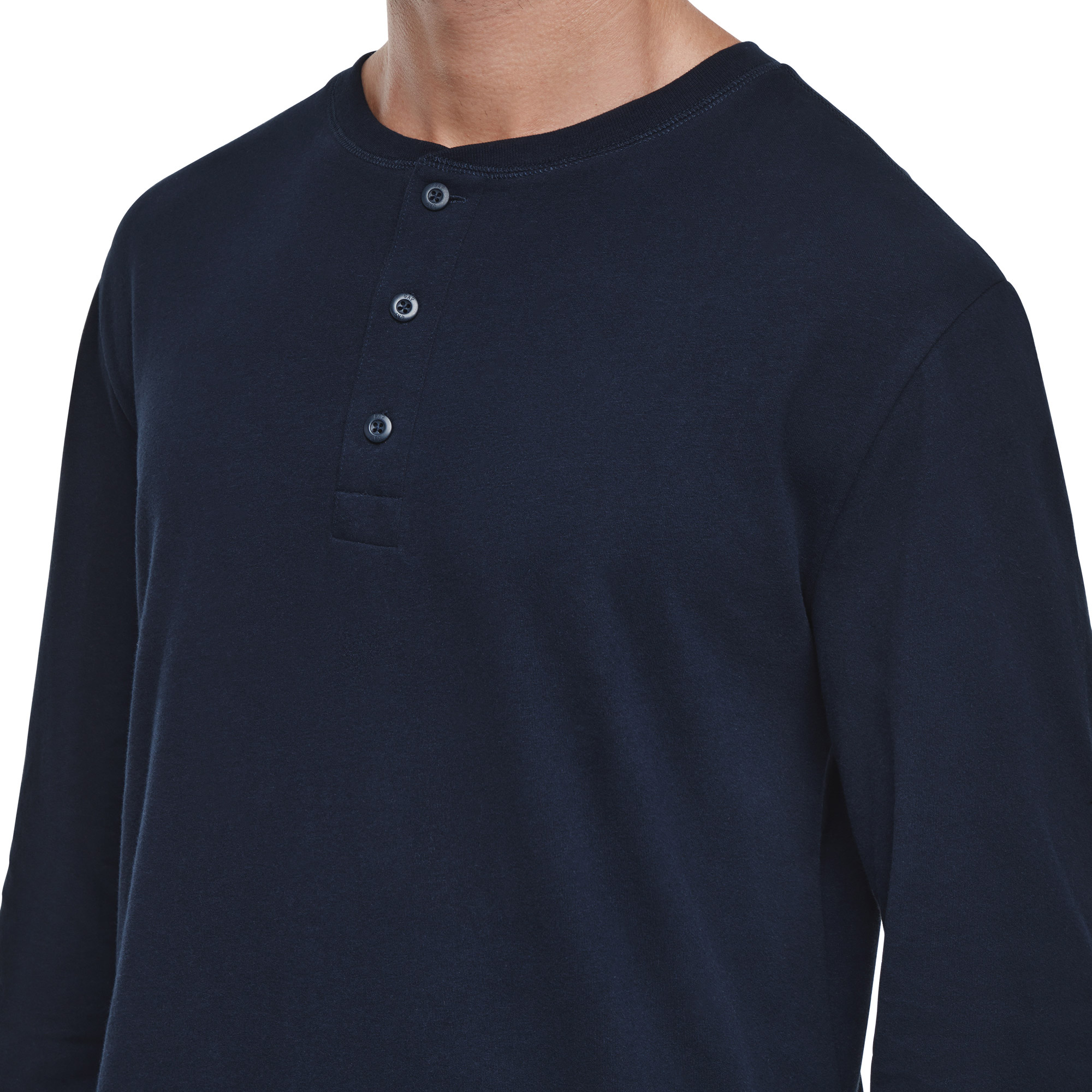 Gap Men's Sueded Long Sleeve Henley | Costco
