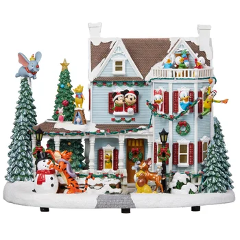 Disney Animated Holiday House with Lights and Music | Costco Disney Animated Holiday House with Lights and Music | Costco