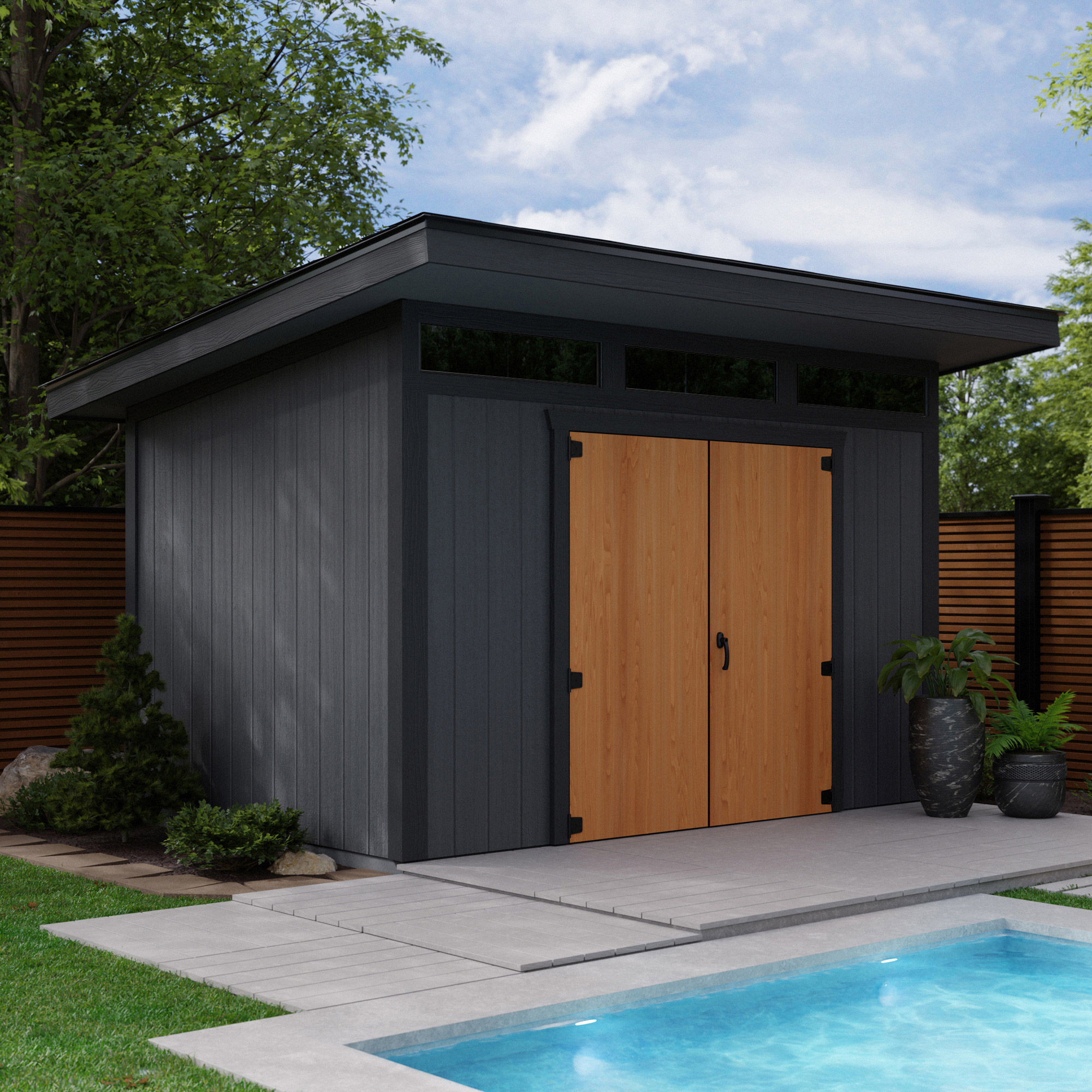 Installed Sheds by Gorilla Prestige Outdoor Sheds Costco