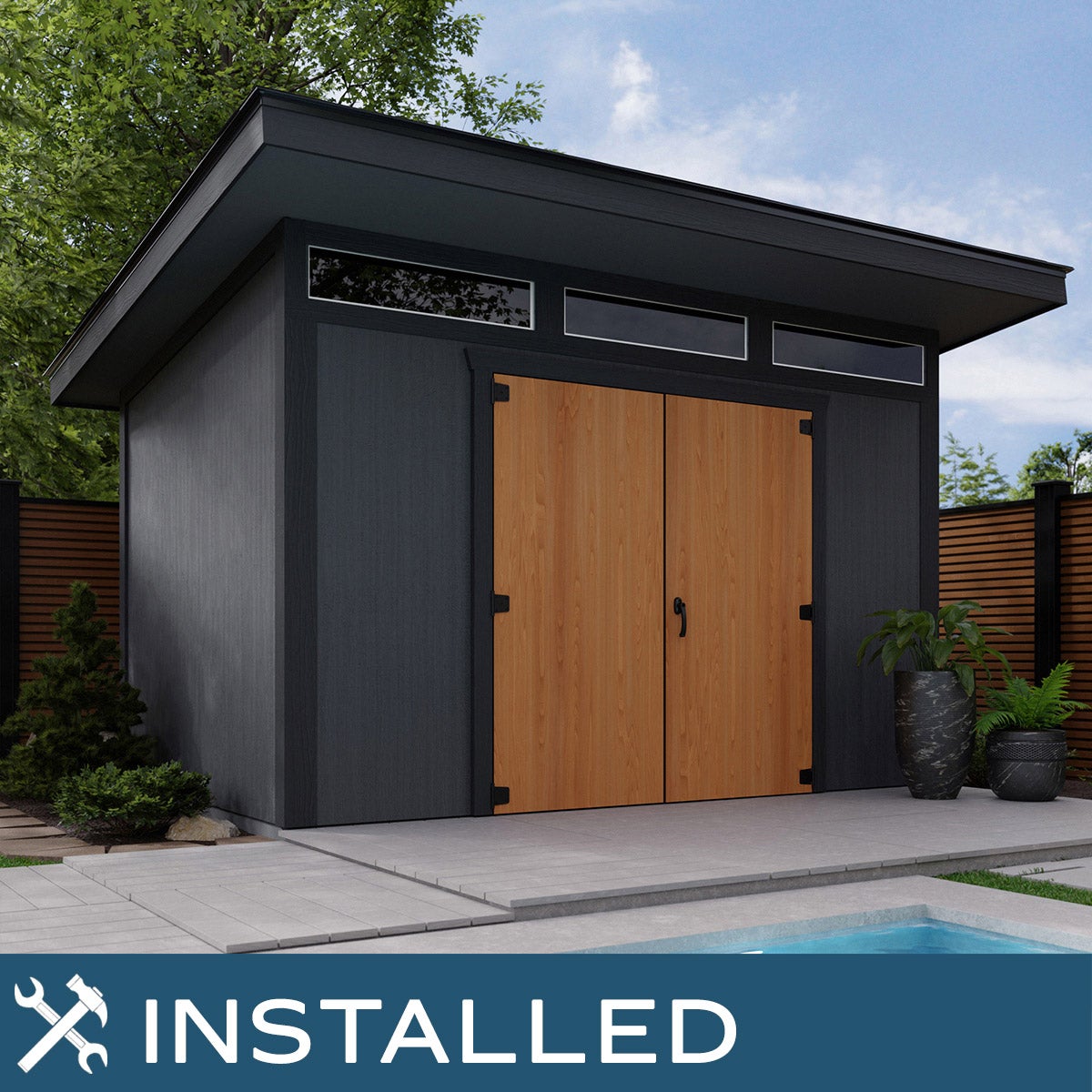 Installed Sheds by Gorilla - Prestige Outdoor Sheds | Costco