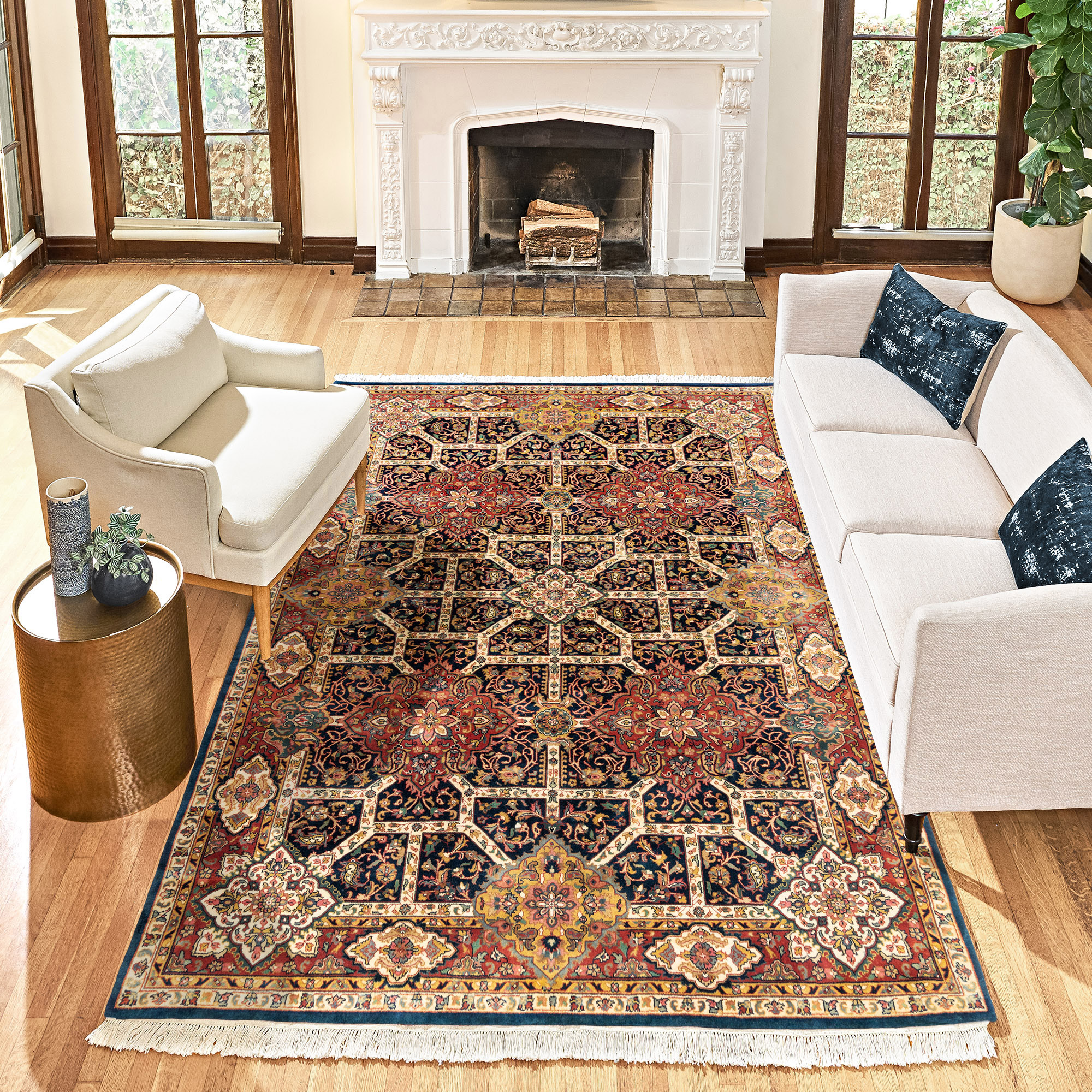 Montacute Hand Knotted Rug Collection, Kirman