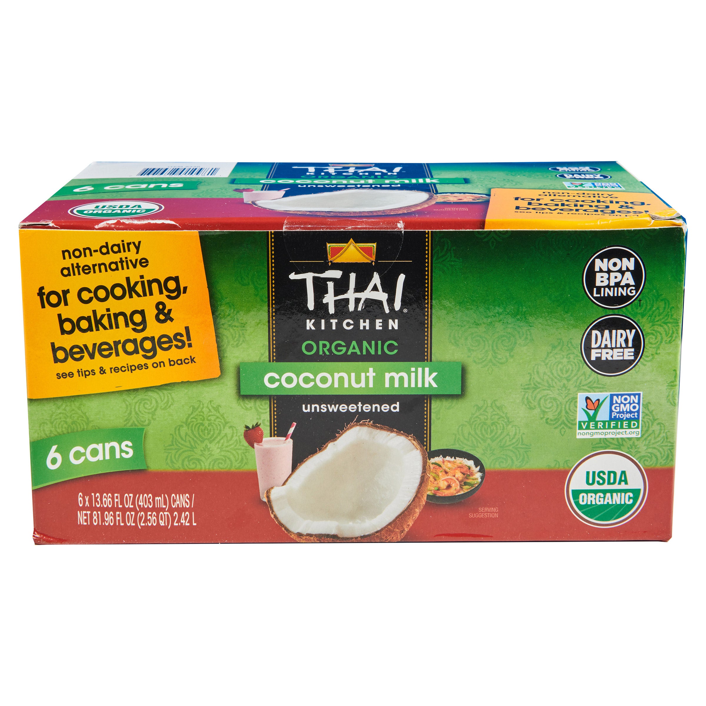 costco cigarettes cost Thai Kitchen Organic Coconut Milk, Unsweetened, 13.66 fl oz, 6-count