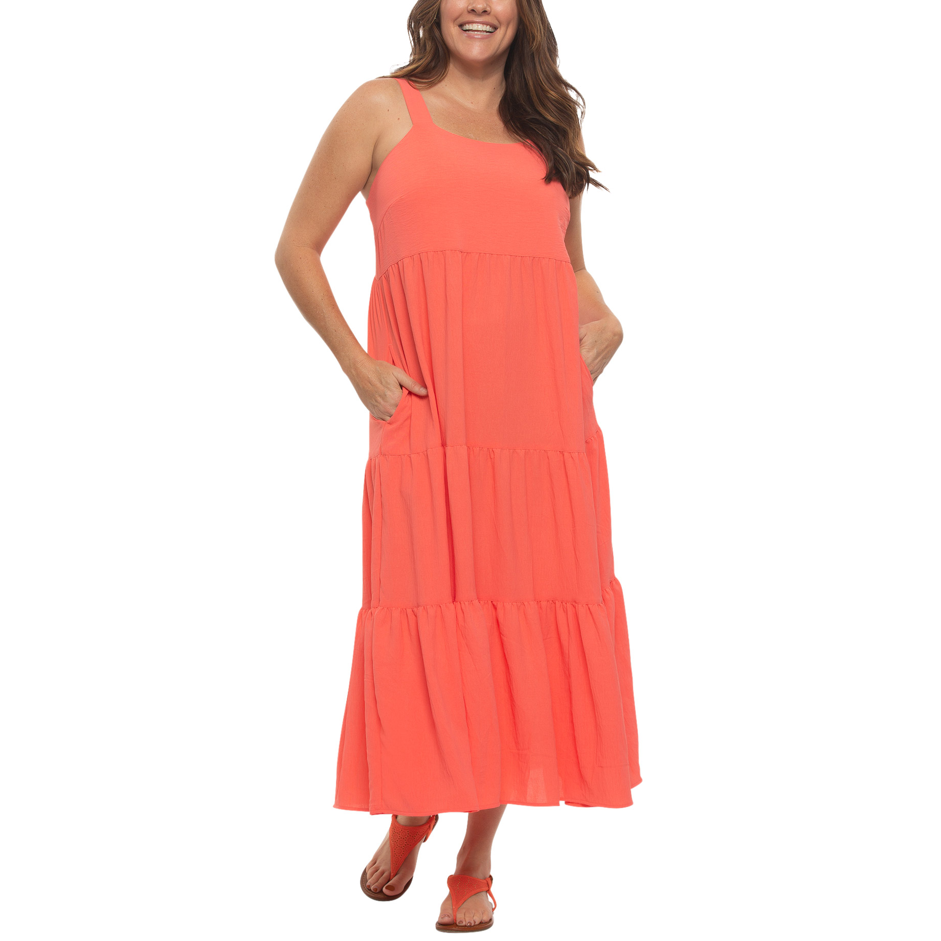 Black Bow Women's Tiered Maxi Dress | Costco