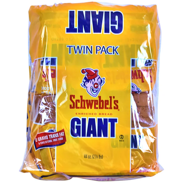 Schwebel's Giant White Bread, 22 oz, 2-count