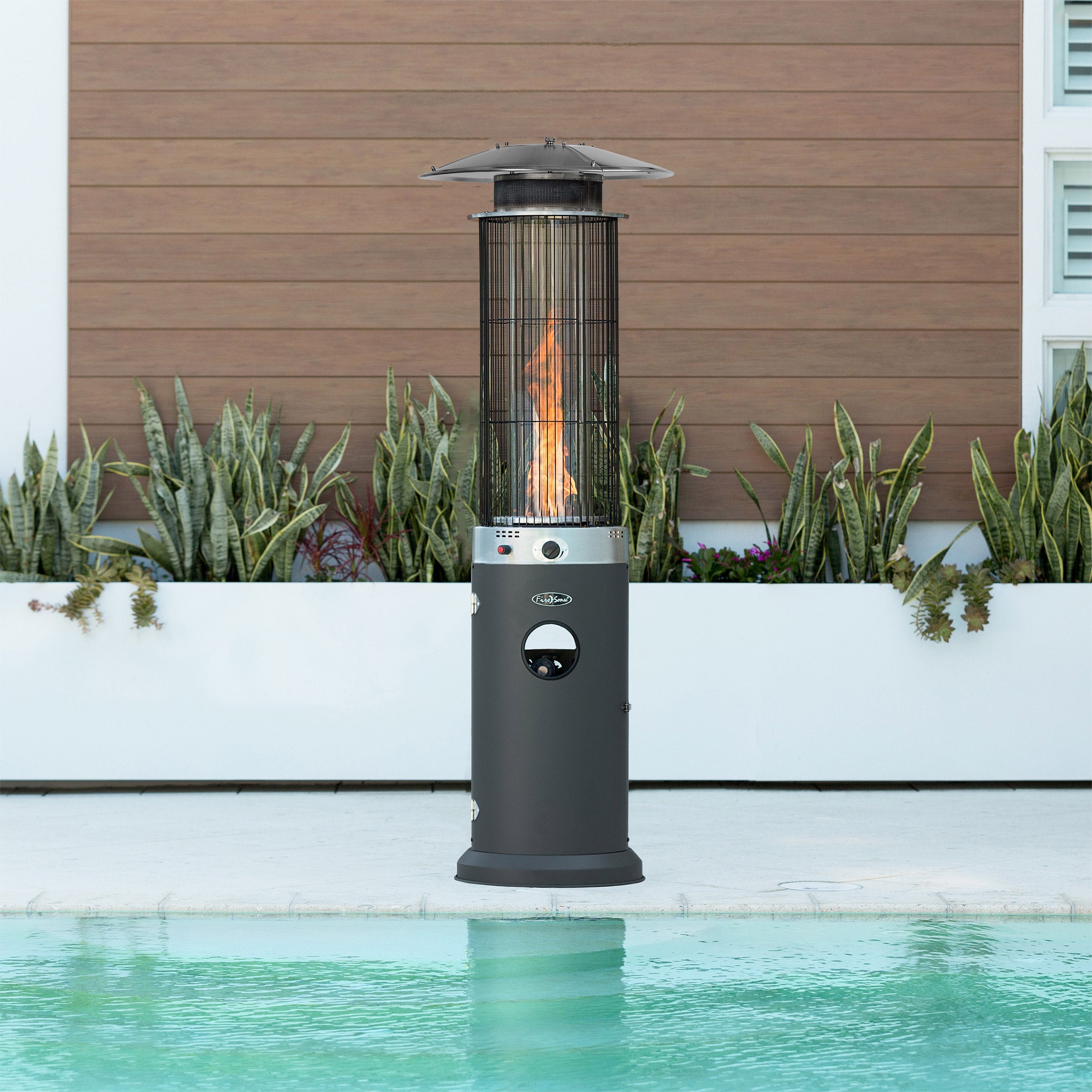 Fire Sense Spiral Flame Patio Heater | Costco