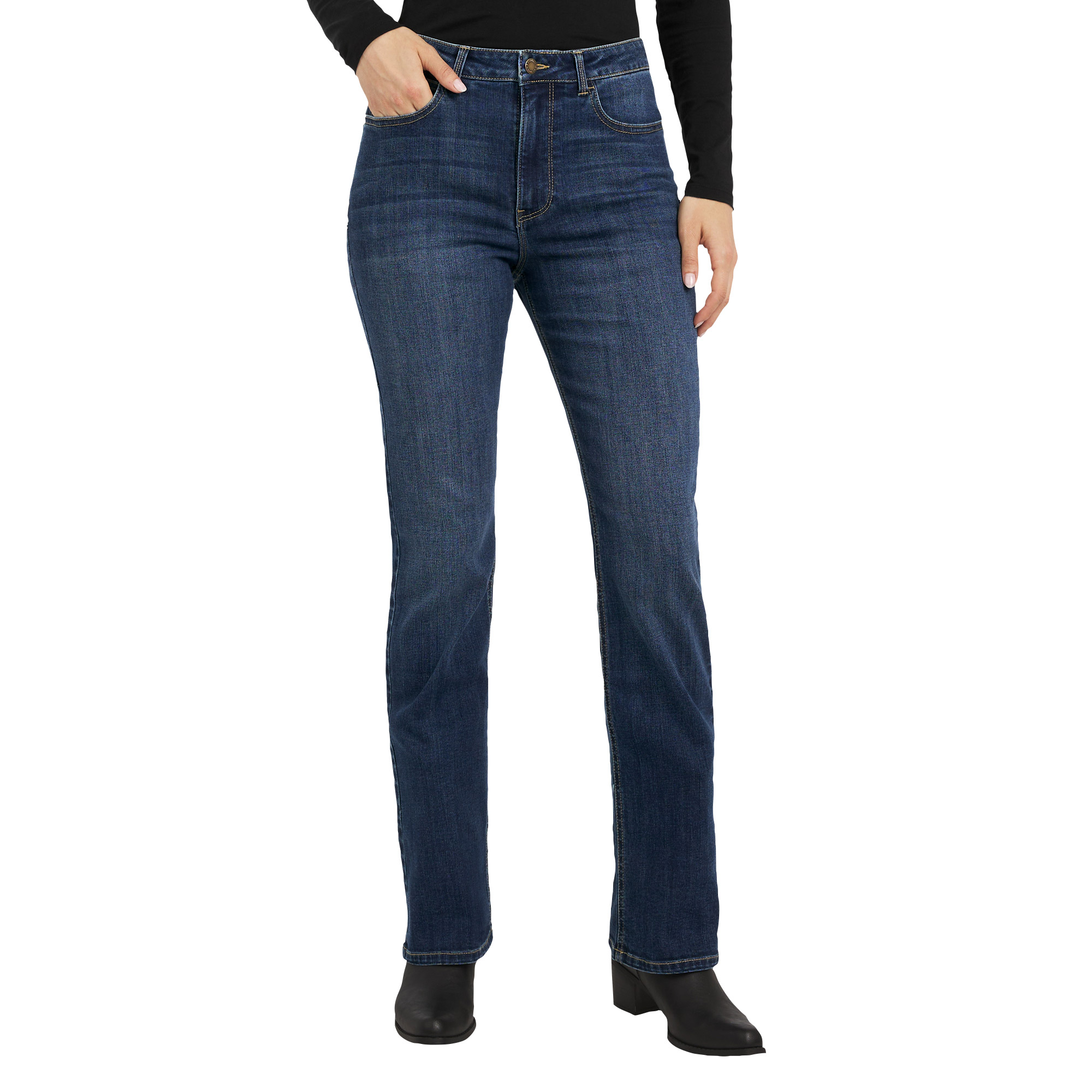 Wrangler Women's High-Rise Bootcut Jean