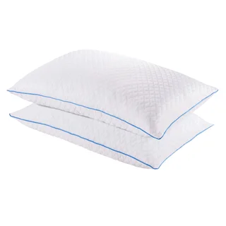 SINOMAX PURELUX GEL MEMORY FOAM PILLOW 2PK
