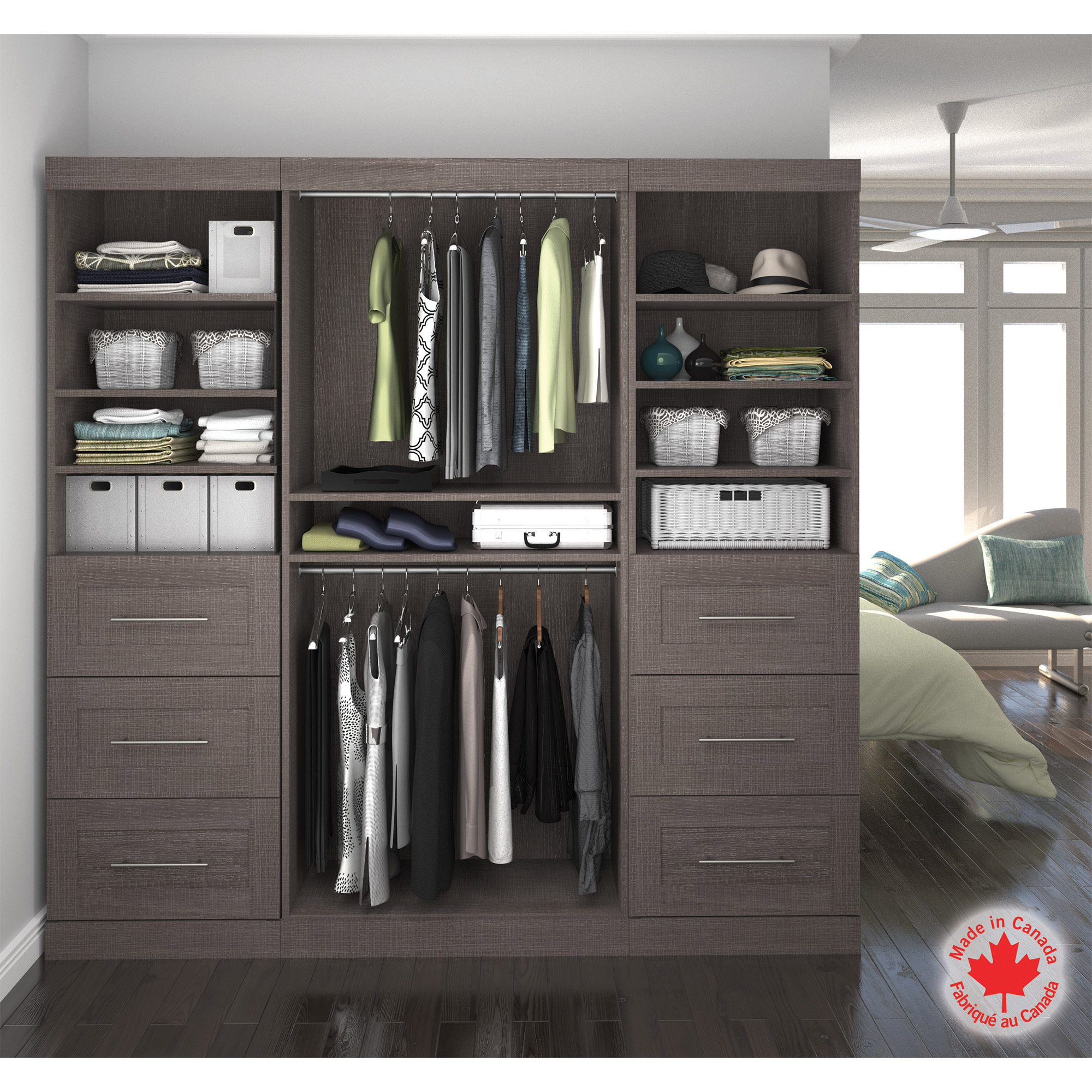 Bestar - Boutique Stowaway Closet