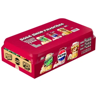PEPSI SODA SHOP FAVORITES 28/12 OZ