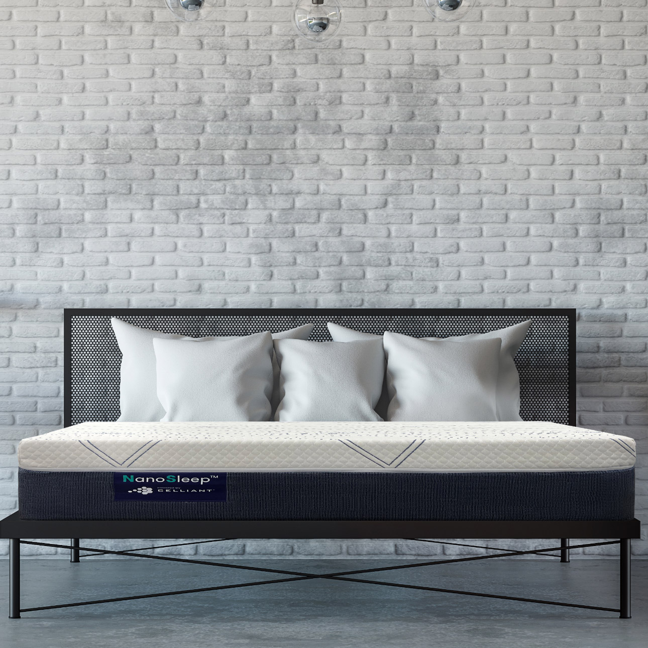 NSC Medical NanoSleep 25.4 cm (10 in.) Cooling Gel Memory Foam Mattress