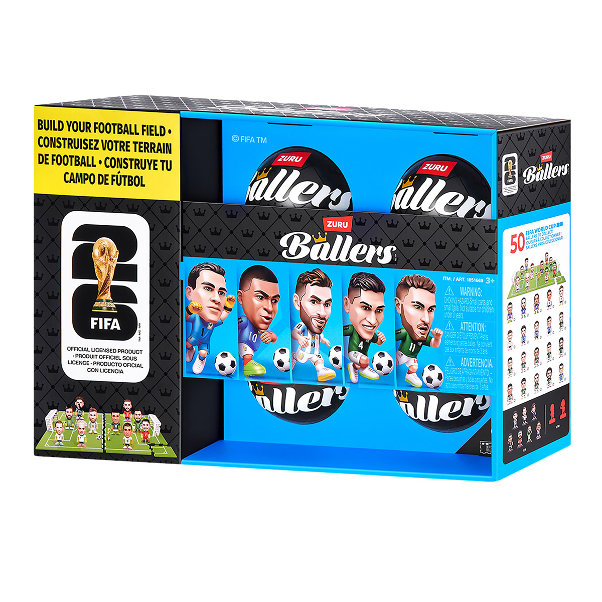 杉*山様 ZURU FIFA BALLERS エムバペ FIFA Ballers Figures 4-pack, Series 1 | Costco