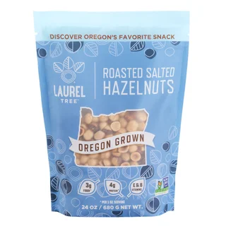 LAUREL TREE DRY ROASTED HAZELNUTS 24 OZ (1.5 LB)