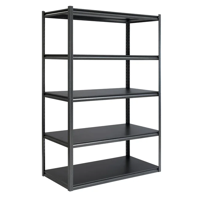 Z-Beam 5-Shelf Steel Storage Rack, 48“ x 24“ x 72"