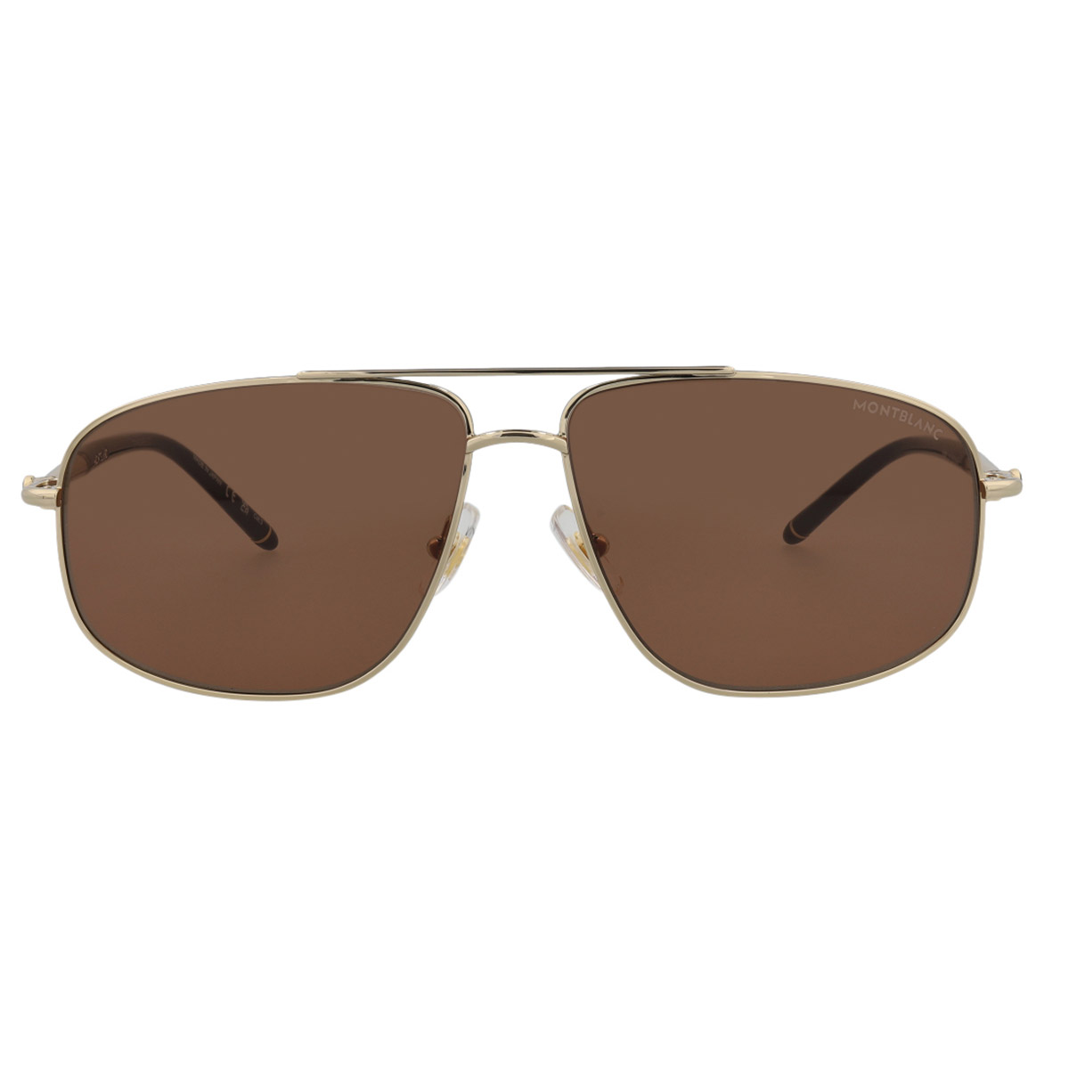 Montblanc MB0069S Gold Brown Sunglasses | Costco