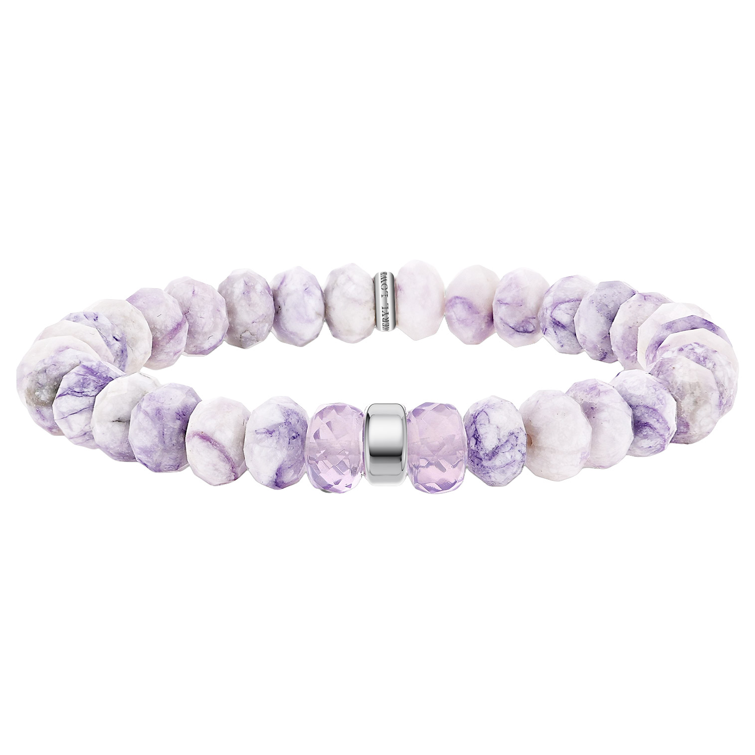 Sheryl Lowe Tiffany Jasper Stone & Amethyst Beaded Bracelet | Costco
