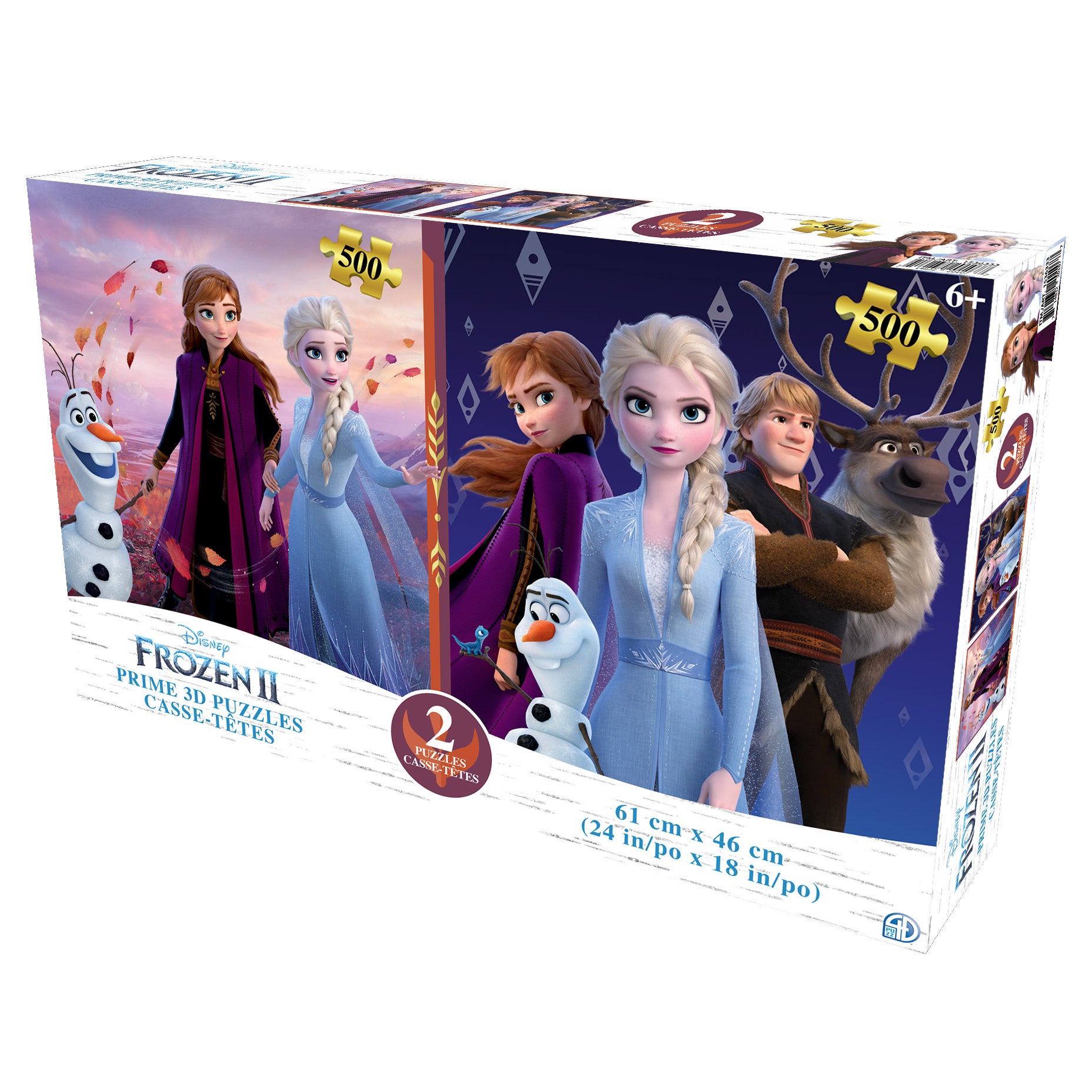 Disney Frozen 2 Lenticular Puzzles – Dual Pack | Costco